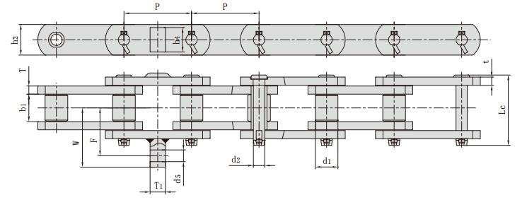 P66.27F10_<font color='red'><font color='red'>筑路</font><font color='red'>機(jī)械</font>鏈</font> 工程鏈